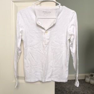 Everlane 2 button Henley top